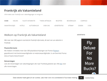Tablet Screenshot of frankrijkalsvakantieland.nl